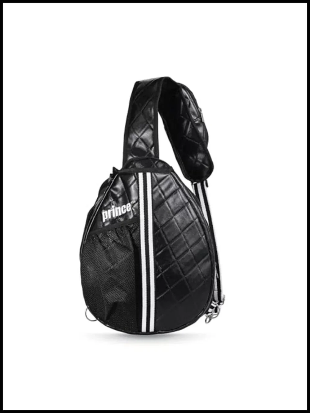 Pickleball Sling Bag, Lightweight Crossbody Backpack with Padded Strap